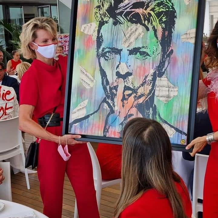 Charity diner and auction at the Monaco Yacht Club